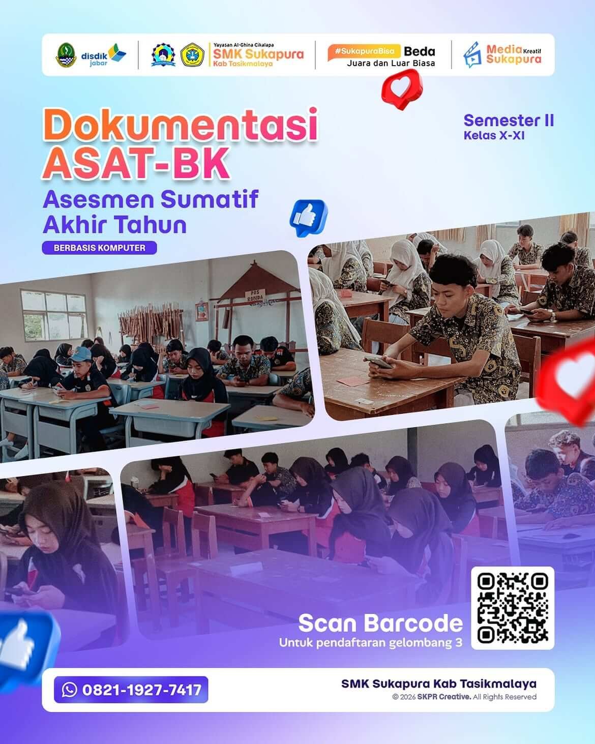 Tes Kemampuan Akademik (TKA) dan Ujian Sekolah
